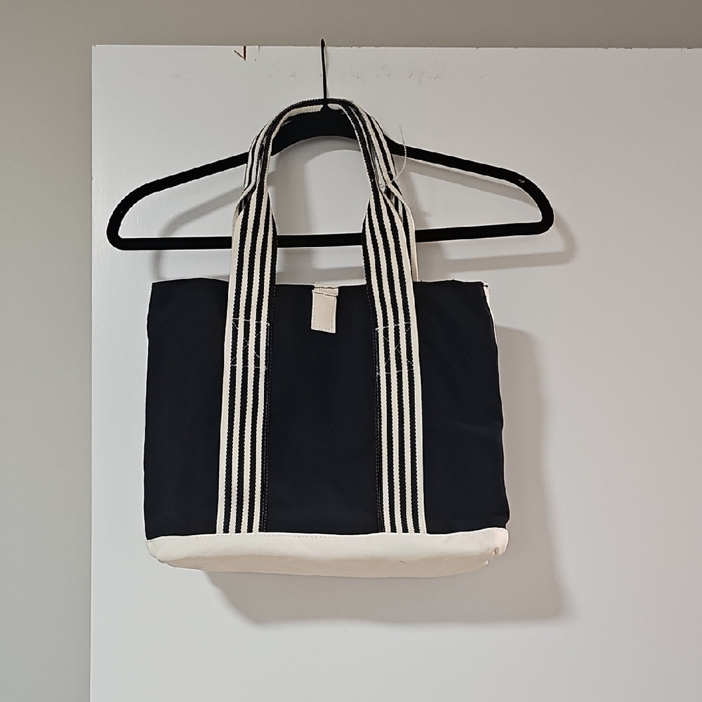 Stylish Black and White Tote Bag